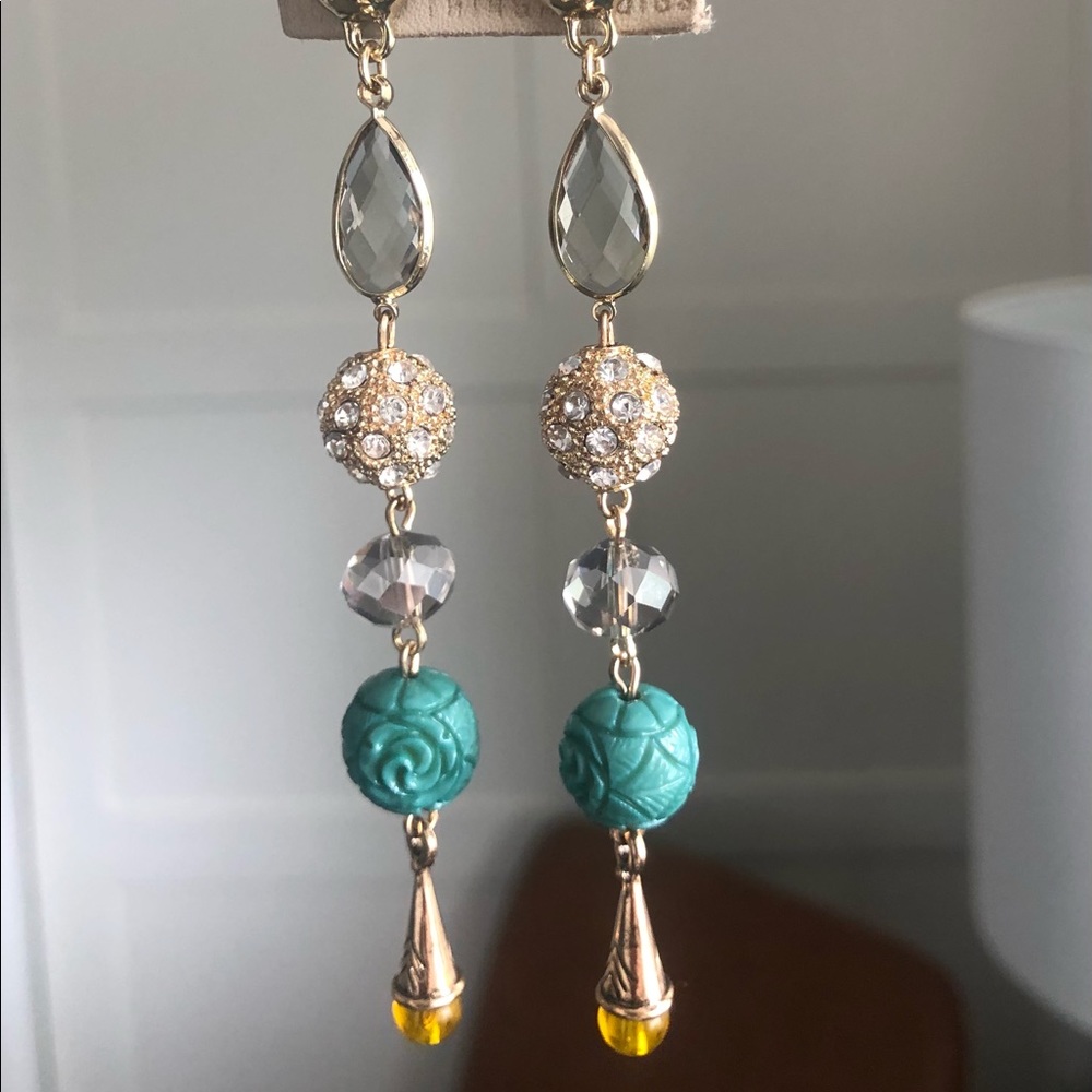 Anthropologie NWT Long Drop Earrings